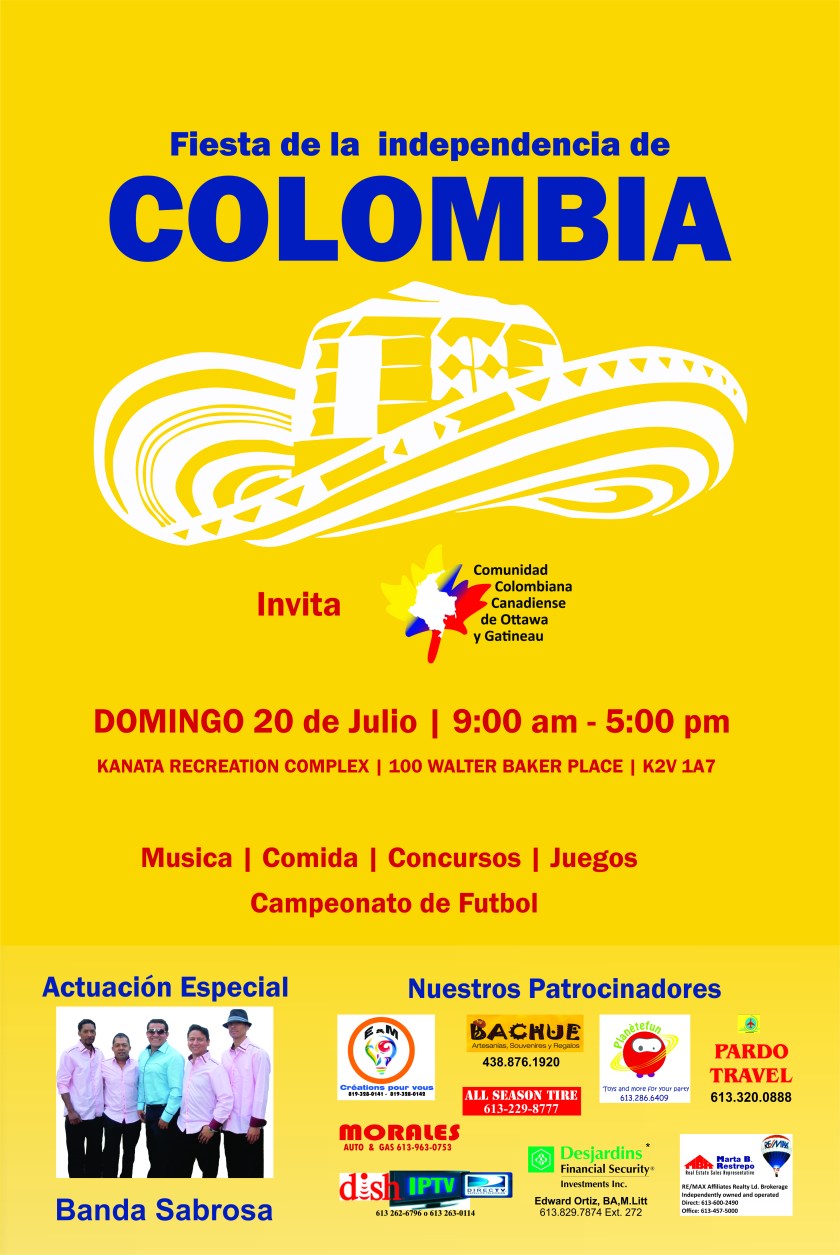 Poster Independencia Colombia